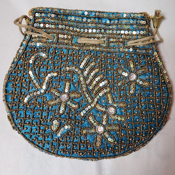 Turquoise bucket bag - Picture 9 of 9
